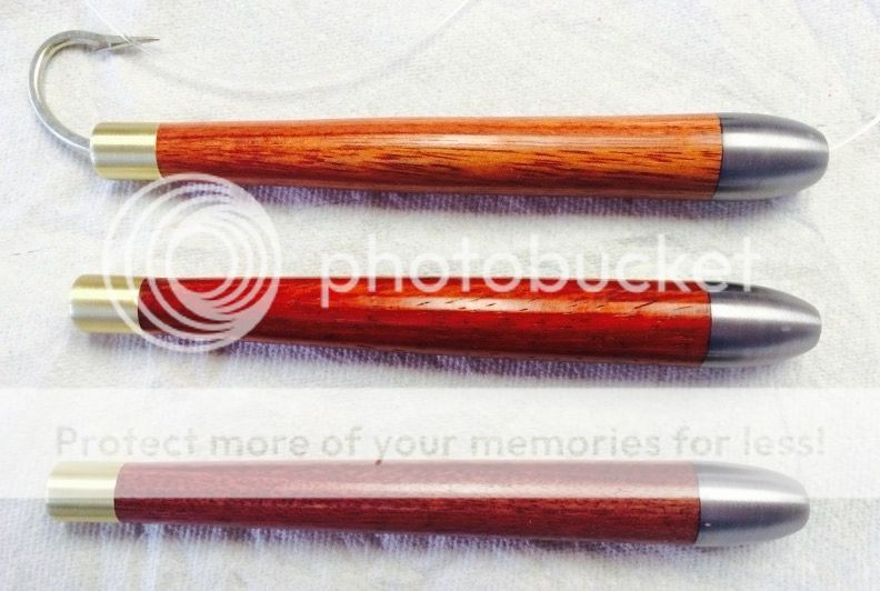 "Cedar Plugs" handmade from exotic hardwoods Bloodydecks